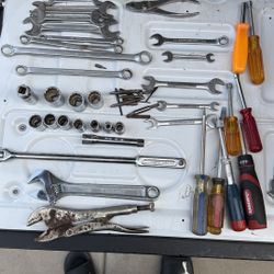 Vintage Tool Lot (indestro, Craftsman, Etc)