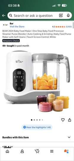Baby Food Maker