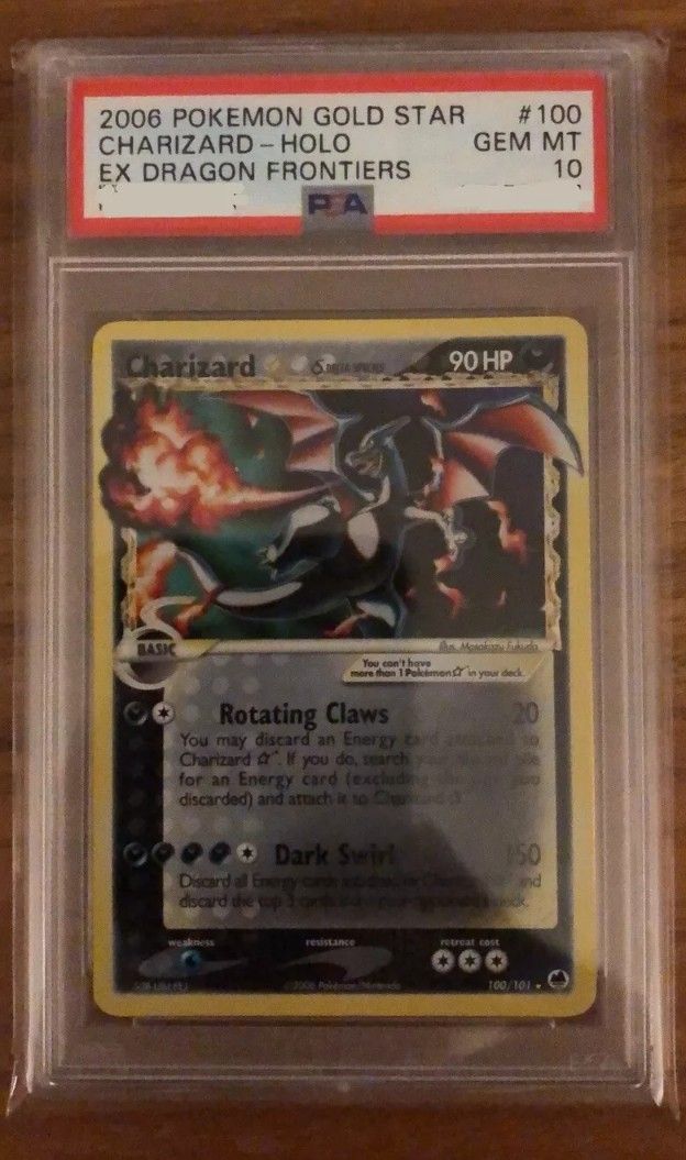 Charizard Gold Star