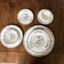 Wedgwood Kutani Crane. Fine Bone China From England