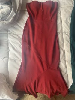 Beautiful red dress