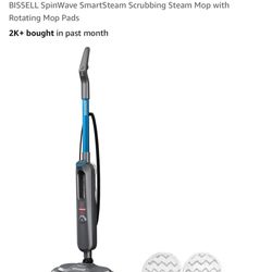 BISSELL SpinWave SmartSteam Scrubbing & Sanitizing Spin Mop