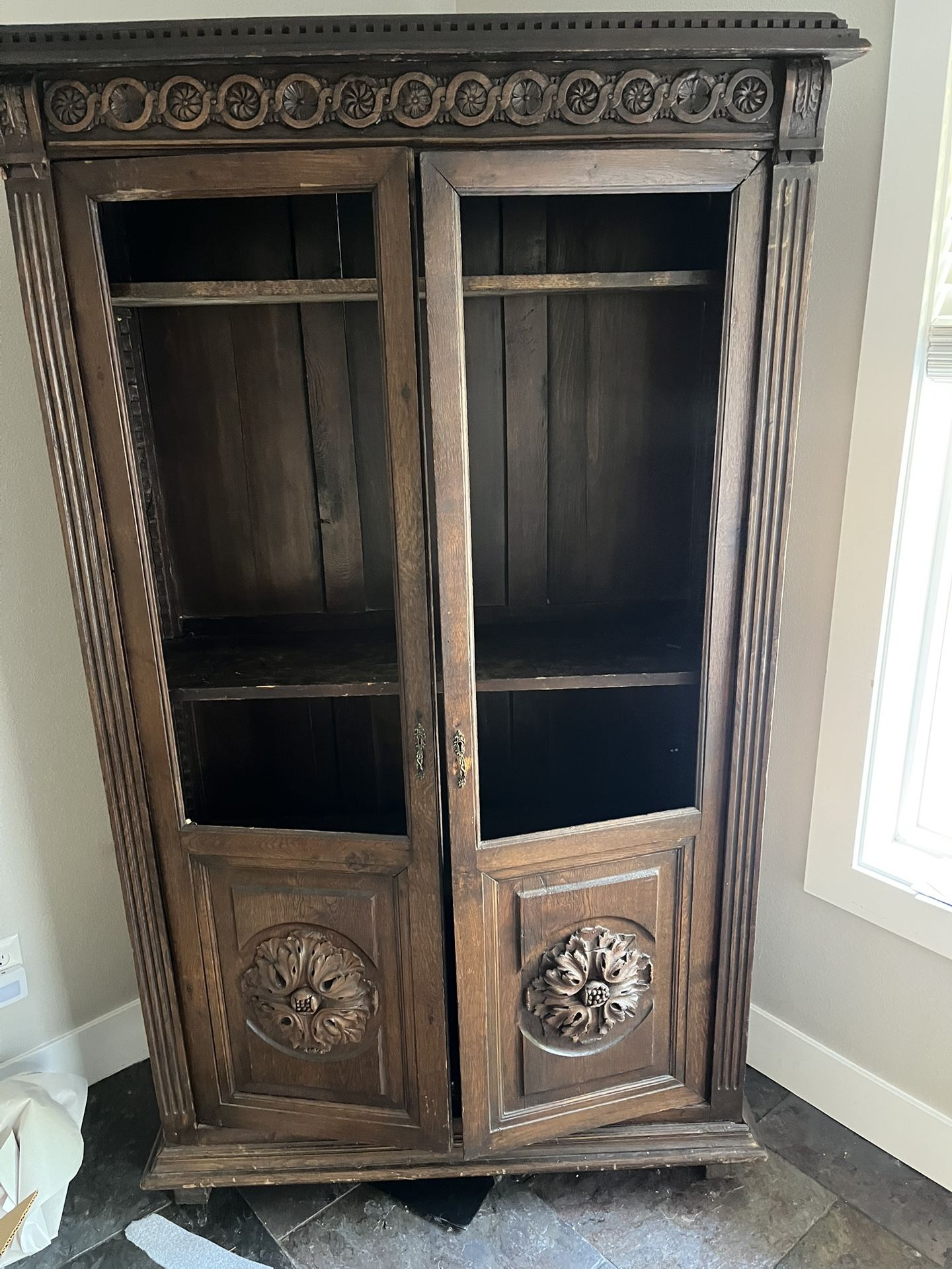 Antique Wooden Armoire