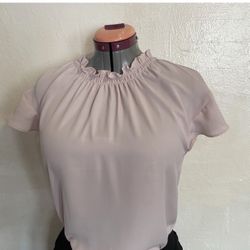 Blusa De Tela Delgadita Size M