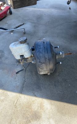 Brake Booster & Master. 00 Chevy Silverado 