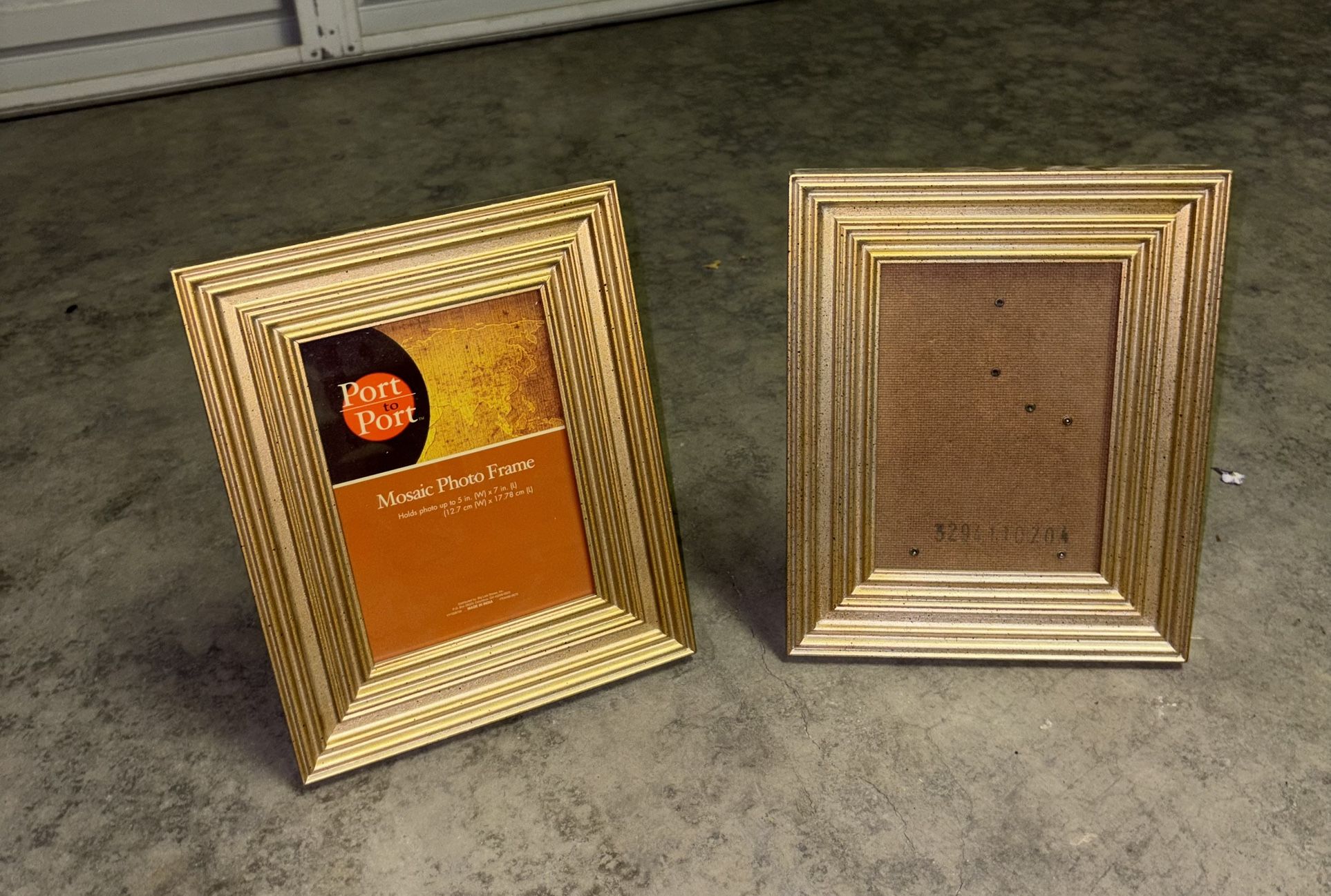 Kohls Gold Picture Frames 5 x 7 Inch
