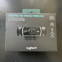Logitech c922 pro hd stream webcam