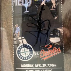 Jay Buhner Autograph