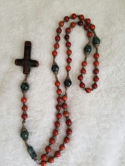 A Handcrafted rosary