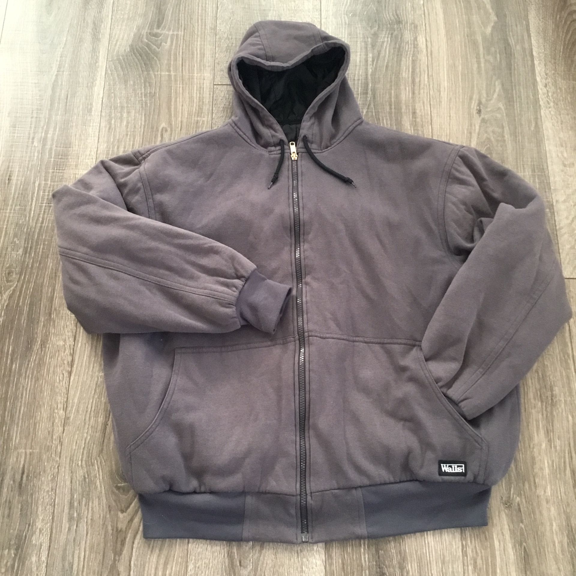 Walls Workwear Mens Jacket Gray Size XL