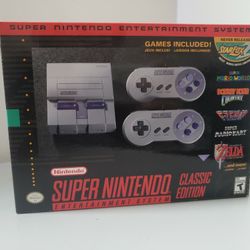 SNES Super Nintendo Classic Edition Nintendo With Games