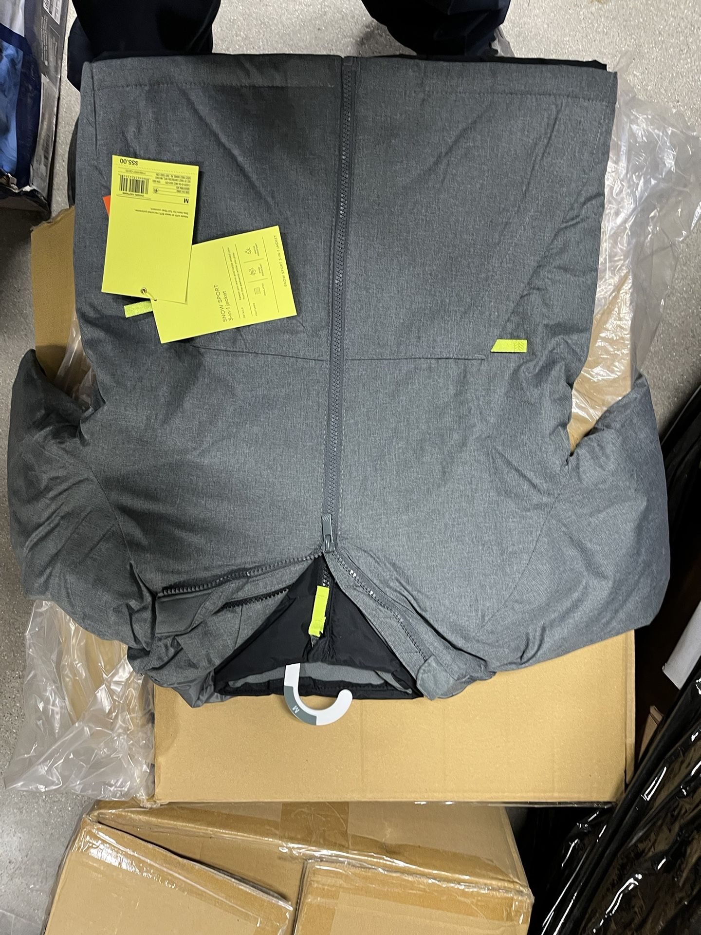 Kids 3 In 1 Reversible Double Winter Coat