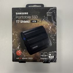 4TB Samsung T7 Shield SSD – Ultra Fast External Drive
