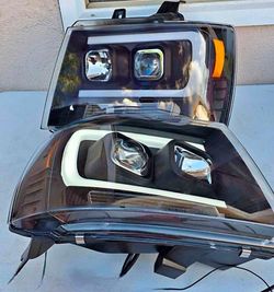 07-14 Tahoe Suburban Avalanche 
LED DRL Projector Headlights Luces Focos Micas Faros Faroles Headlamps