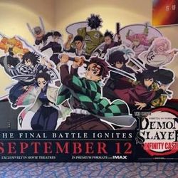 Demon Slayer Infinity Castle Cutouts