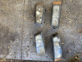 2003 - 2006 Silverado Headlights And Hood
