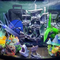 Aquarium / Fish Tank 36 GAL,Like New