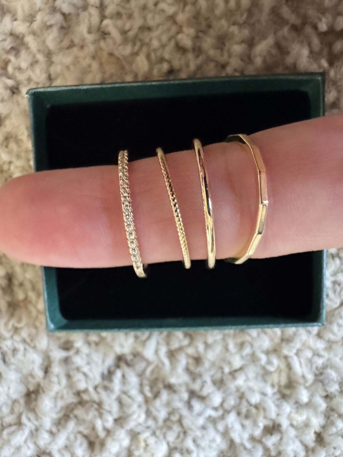 Rings - Gold - Set Of 5