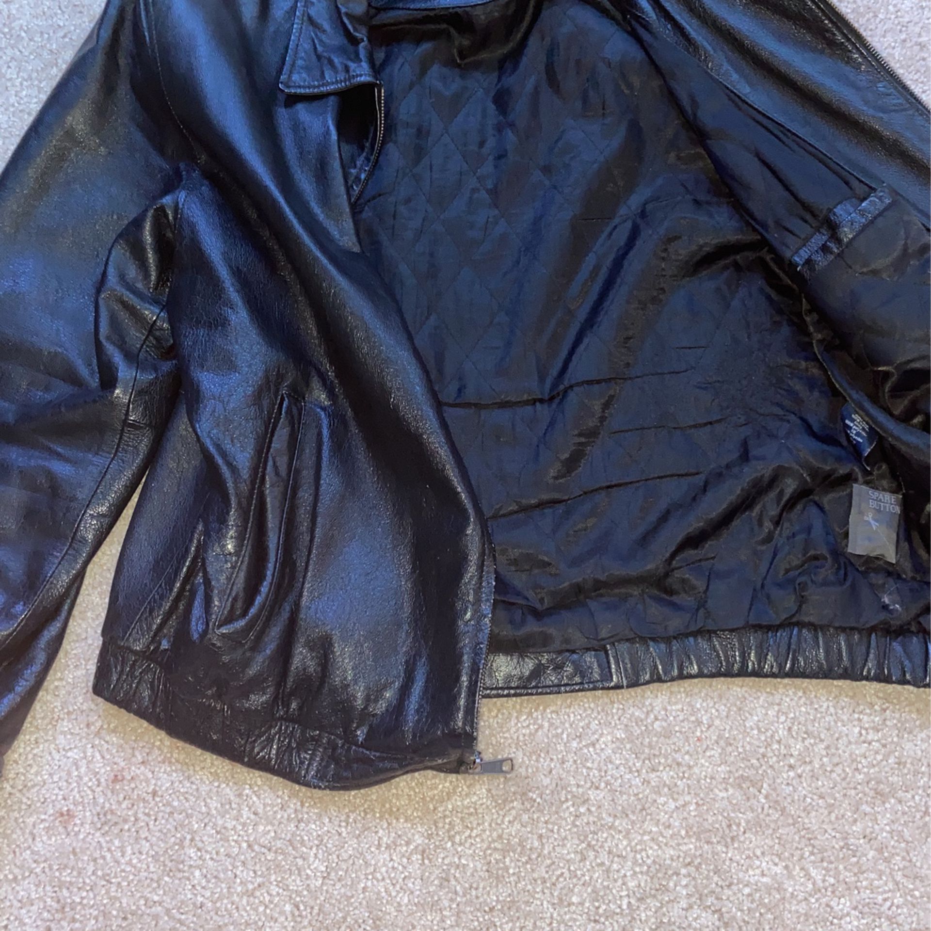 women’s leather jacket