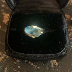 Vintage Custom Costume Jewelry Ring Gold Tone 