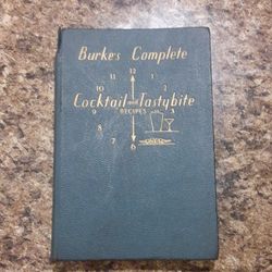 Vintage Bartender Cocktail Book