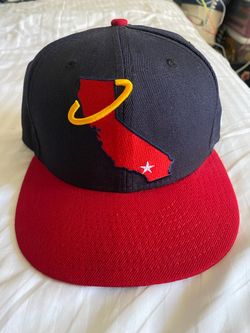 California Angels MLB New Era 59FIFTY Cooperstown Collection Fitted Hat 7 1/4