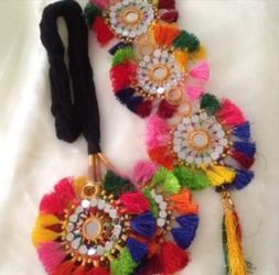 Indian/Pakistani handmade paranda for hair 31 inches long