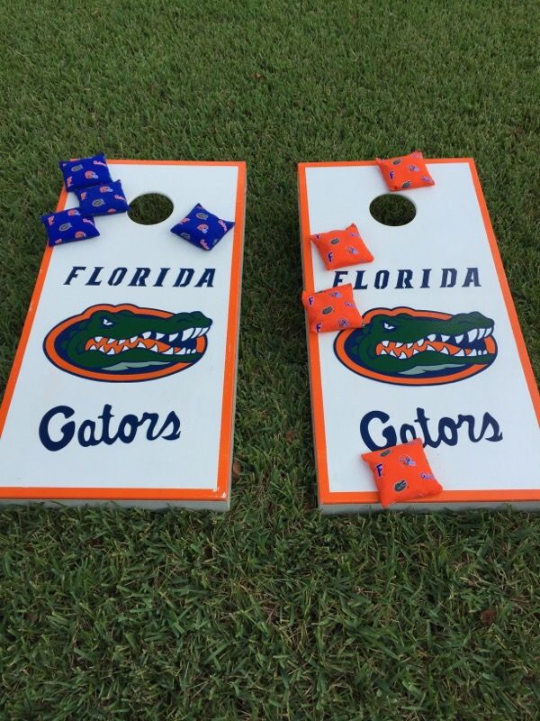 Florida Gator Cornhole Boards