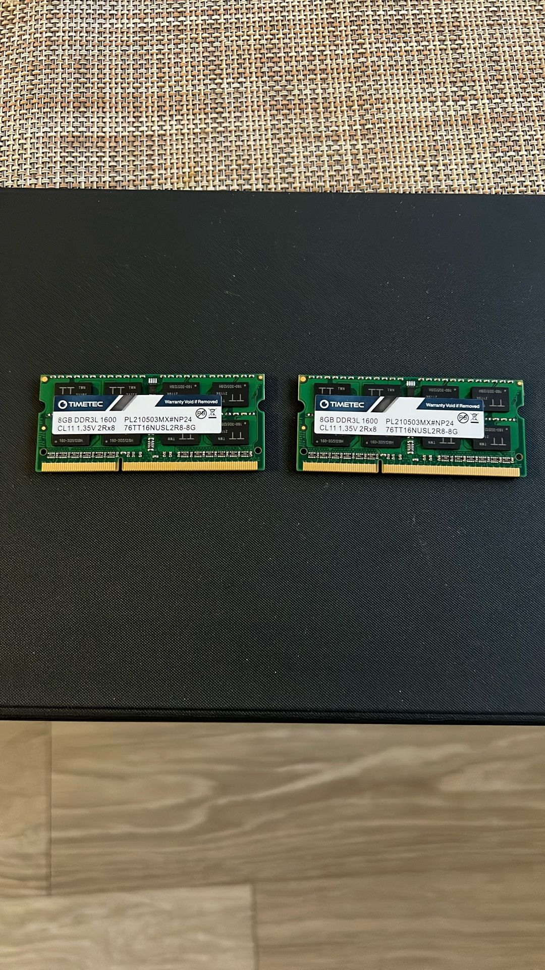 Timetec 16GB (2 x 8GB) DDR3 Memory