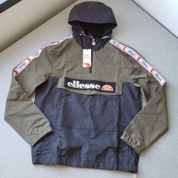 Ellesse Men's Vanguard Collection 1/2 Zip Up Jacket