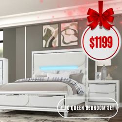 4 Pc Queen Bedroom Set 