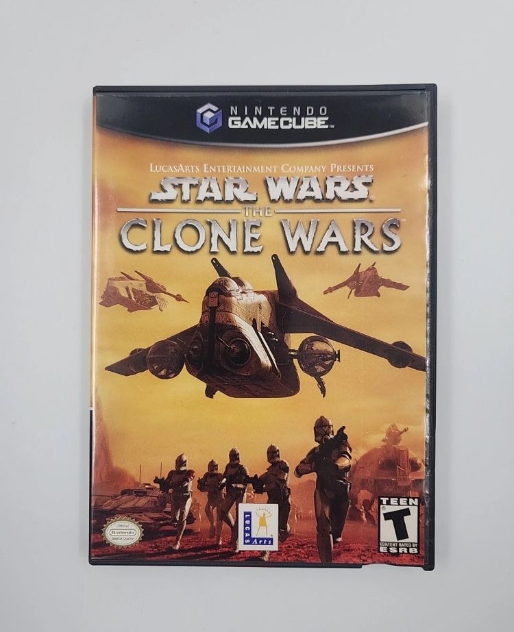 Star Wars The Clone Wars Nintendo GameCube Complete CIB