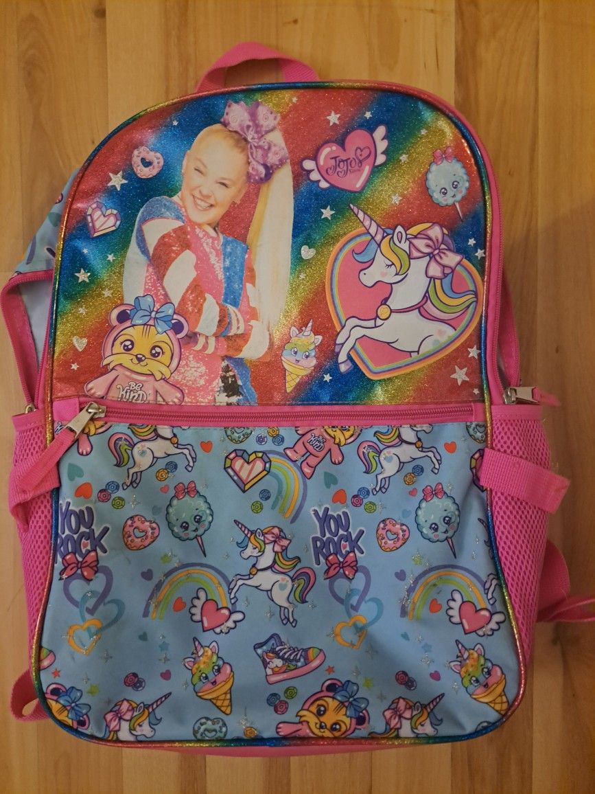 Jojo Siwa backpack excellent condition like new