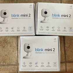 3 Mini 2 Wired Indoor/Outdoor Smart Security Camera with 1080p HD, 2-way talk & audio, Color Night Vision, White (1-Pack)