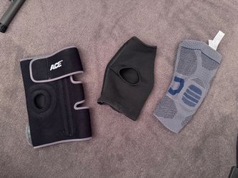 Variety of Knee Supports (3ea bundle sold together)