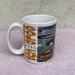 Hollywood Park 1995 Gold Cup Cigar Mug