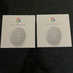 Google - Nest Smart Programmable Wifi Thermostat - Snow