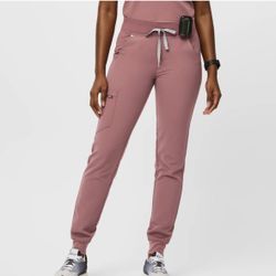 Figs Mauve Pink Zamora Pants XSP 