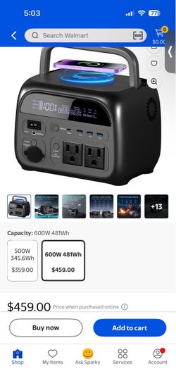 Like New COLITY 300W 400W 500W Portable Power Station
