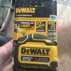 Dealt Tape Measure With Light