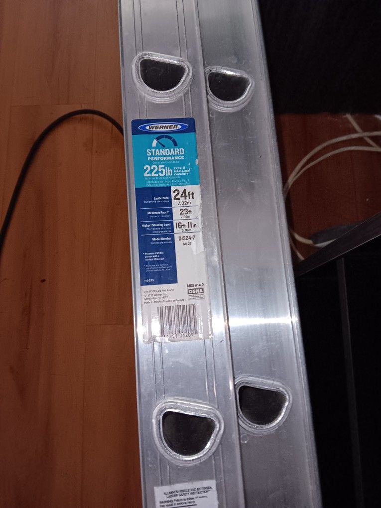 24 Ft Werner Ladder Ext