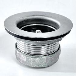 Stainless Steel Strainer Assembly W/Basket Strainer (10PK)