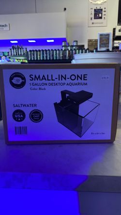 1 Gallon desktop aquarium