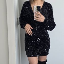 Sequin dress XS & S