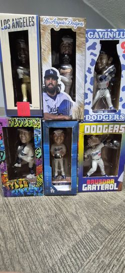 Dodgers bobbleheads total of 20 bobbleheads