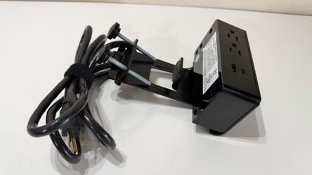 DEKKO Ashley Duo Desk Clamp Power Outlet USB-C PD 60W USB-A Black Tested