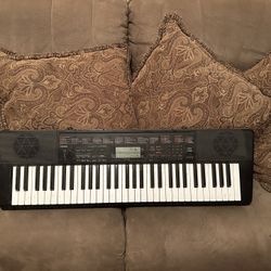 Casio LK-160 Electronic Keyboard  - Keys Light Up Red To Learn And Play Along