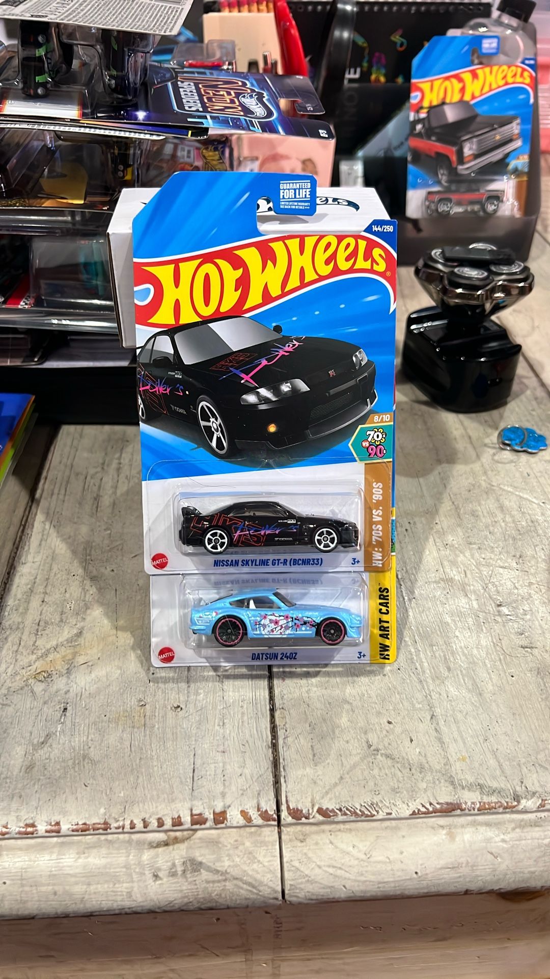 Hot Wheels Nissan Skyline GT-R & Datsun 240Z P-2