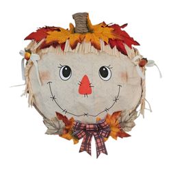 Fall weeath scarecrow door wreath handmade new