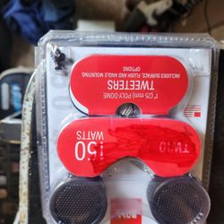 Kenwood In Dash Radio With Tweeters 